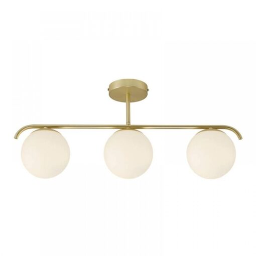 Nordlux Grant 3X15 Κρεμαστό  Ορείχαλκος  E14  Γυάλινο/Μεταλλικό –  2010583035