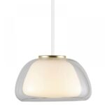 Nordlux Jelly Κρεμαστό Clear E27  Γυάλινο/Μεταλλικό –  2010783001