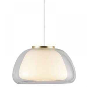 Nordlux Jelly Κρεμαστό Clear E27  Γυάλινο/Μεταλλικό –  2010783001