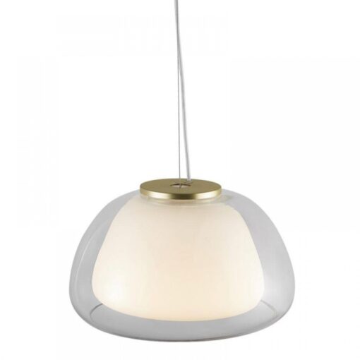 Nordlux Jelly Κρεμαστό Clear E27  Γυάλινο/Μεταλλικό –  2010783001
