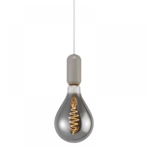 Nordlux Notti Κρεμαστό Γκρι E27  Μεταλλικό –  2010903010