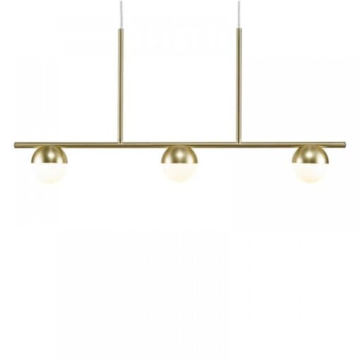 Nordlux Contina 3-Spot Κρεμαστό  Ορείχαλκος  G9  Γυάλινο/Μεταλλικό –  2010953035