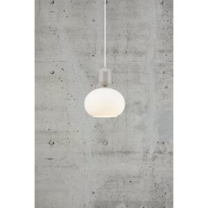 Nordlux Notti Κρεμαστό Γκρι E27  Γυάλινο/Μεταλλικό –  2011003010