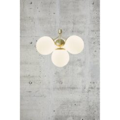 Nordlux Ivona 4-Spot Κρεμαστό  Ορείχαλκος  E27  Γυάλινο/Μεταλλικό –  2112153035