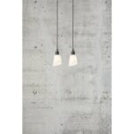 Nordlux Molli Κρεμαστό Μαύρο E14 σετ 2Τμχ Γυάλινο/Μεταλλικό –  2112803003
