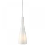 Nordlux Embla Κρεμαστό Οπάλ Λευκό E27  Γυάλινο –  45703001