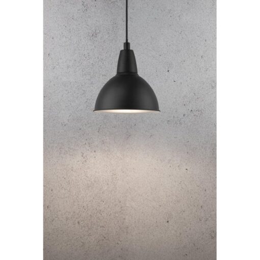 Κρεμαστό Φωτιστικό Nordlux Trude 1xE27 Μαύρου Χρώματος – 45713003