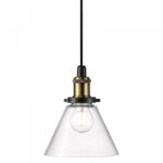 Nordlux Disa Κρεμαστό Clear E27  Γυάλινο –  45823000