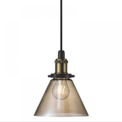 Nordlux Disa Κρεμαστό  Μελί E27  Γυάλινο –  45823027