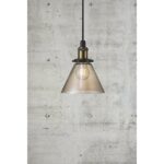 Nordlux Disa Κρεμαστό  Μελί E27  Γυάλινο –  45823027