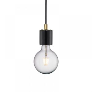 Nordlux Siv Κρεμαστό Μαύρο E27  Μάρμαρο –  45883003
