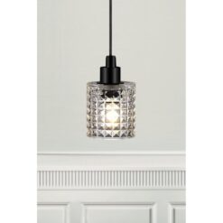 Nordlux Hollywood Κρεμαστό Clear E27  Γυάλινο/Μεταλλικό –  46483000