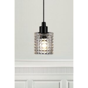 Nordlux Hollywood Κρεμαστό Clear E27  Γυάλινο/Μεταλλικό –  46483000