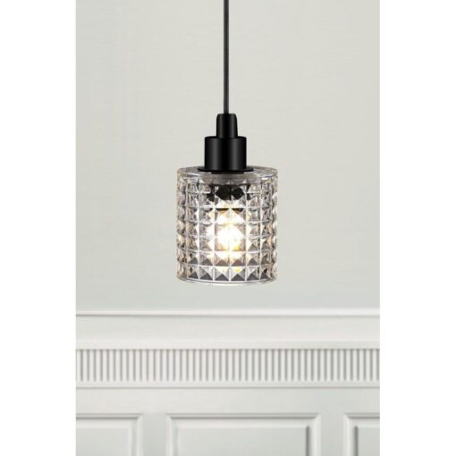 Nordlux Hollywood Κρεμαστό Clear E27  Γυάλινο/Μεταλλικό –  46483000