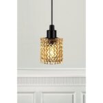 Nordlux Hollywood Κρεμαστό  Μελί E27  Γυάλινο/Μεταλλικό –  46483027