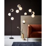 Nordlux Lilly Κρεμαστό Μαύρο E14  Γυάλινο/Μεταλλικό –  48603003