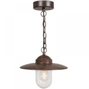 Nordlux Luxembourg Κρεμαστό Rusty E27  Γυάλινο/Μεταλλικό –  72805009