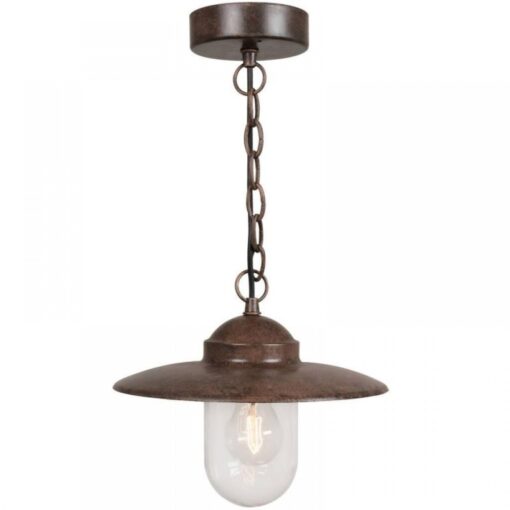 Nordlux Luxembourg Κρεμαστό Rusty E27  Γυάλινο/Μεταλλικό –  72805009