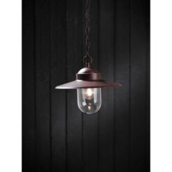 Nordlux Luxembourg Κρεμαστό Rusty E27  Γυάλινο/Μεταλλικό –  72805009