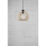 Nordlux Chino 40 Κρεμαστό Φυσικό E27  Ξύλο –  84843014
