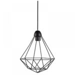 Nordlux Tees Κρεμαστό Φωτιστικό 1xE27 Μαύρου Χρώματος –  84863003