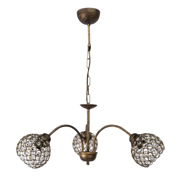 LAB/3L CHRIS BRONZE ΠΟΛΥΦΩΤΟ CRYSTALS Heronia – 01-0299