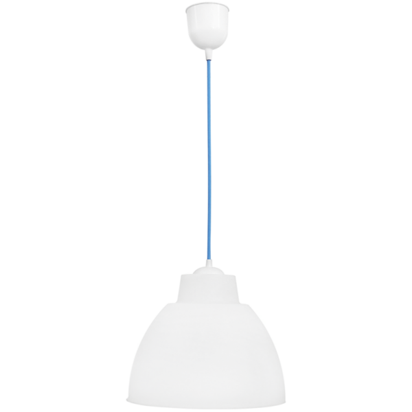 Κρεμαστό  φωτιστικό  Μπουκάλι/29  1/L Λευκό-Γαλάζιο Heronia – 35-0007