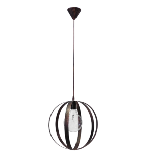 Κρεμαστό  φωτιστικό Μεταλλικό LAMA/25 1/L   Μαύρο  Heronia – 34-0068