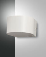 Φωτιστικό Τοίχου  Fabas Luce Lao LED 6W  Λευκό  IP65 540lm Θερμό 3000K – 3603-21-102