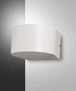 Φωτιστικό Τοίχου  Fabas Luce Lao LED 6W  Λευκό  IP65 540lm Θερμό 3000K – 3603-21-102