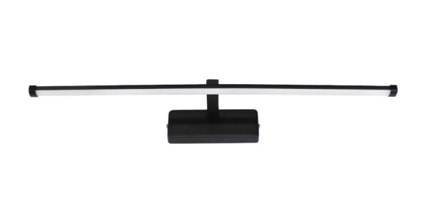 LED WALL BLACK ΑΠΛΙΚΑ ΠΙΝΑΚΑΣ – ΜΠΑΝΙΟΥ 2700Κ/6500Κ Heronia – 01-0330