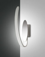 Φωτιστικό Τοίχου  Fabas Luce Levanto LED 7W  Λευκό  IP44 700lm Θερμό 3000K – 3435-21-102