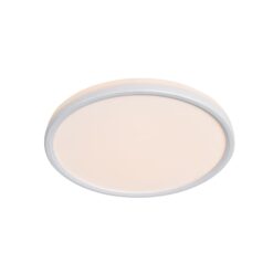 Nordlux Liva Smart  Color Φωτιστικό Οροφής  Λευκό  IP54 LED 21W 2700K Dimmable  –  2110826101