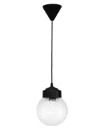 LP-110K BLACK-TRANS ΚΡΕΜΑΣΤΟ ΒΙΔΩΤΟ ΓΥΑΛΙ ΣΦΑΙΡΑΚΙ Heronia – 11-0267