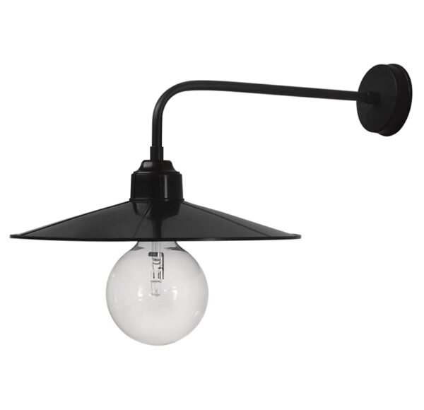 Φωτιστικό επιτοίχιο  AS-181AP 1L   Μαύρο  Heronia – 31-0977