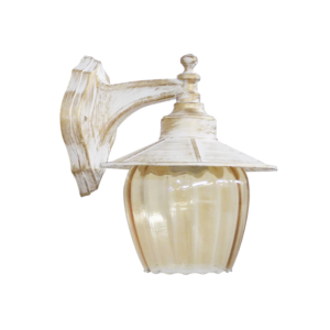 Φωτιστικό τοίχου / απλίκα ΑΡ-98ΑΝ Λευκό-Μπρονζέ  Heronia – 07-1330