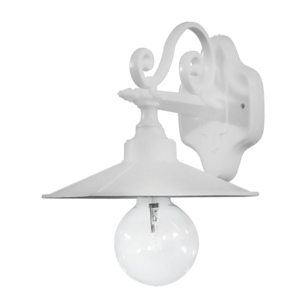 Απλίκα επιτοίχια LP-150AK-M Λευκό Heronia – 07-1237