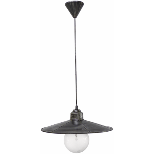 Μονόφωτο LP-180K 1L Ασημί Heronia – 11-0157