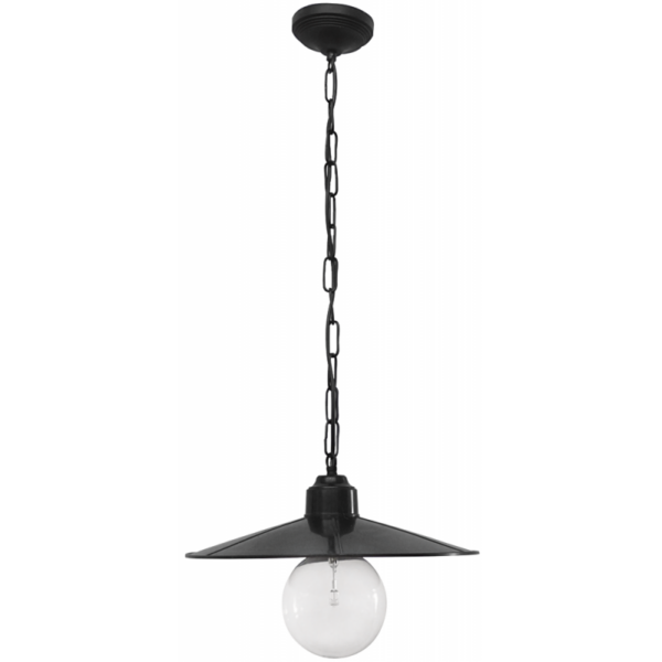 Κρεμαστό  φωτιστικό LP-180K Αλυσίδα 1L  Μαύρο  Heronia – 11-0161