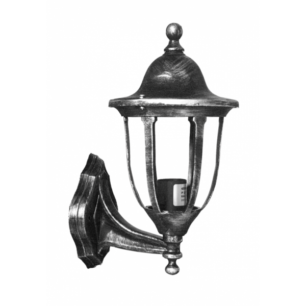 Φωτιστικό επιτοίχιο LP-500AN Ασημί Heronia – 07-1065