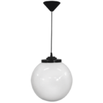 Φωτιστικό  Κρεμαστό  LP-100K Φ25 1L  Μαύρο  Heronia – 11-0086