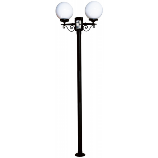 Κολώνα LP-100EΒ 2L 200cm  Μαύρο  Καραβολος Heronia – 23-0008