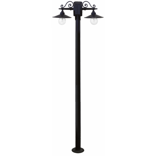 Κολώνα LP-150EΒ 2L 200cm  Μαύρο  Καραβολος Heronia – 23-0060