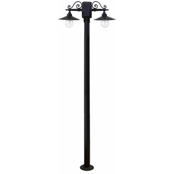 Κολώνα LP-150EΒ 2L 200cm  Μαύρο  Καραβολος Heronia – 23-0060