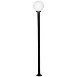 Κολώνα LP-100EΒ Φ30 200cm  Μαύρο  Heronia – 23-0061