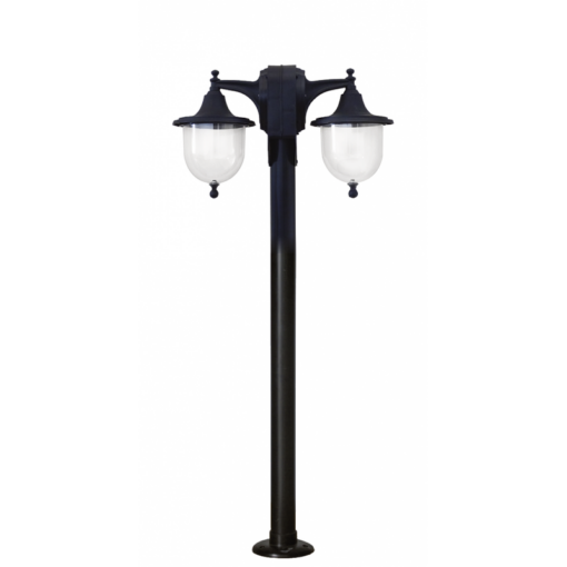 Φωτιστικό κήπου  LP-811EB 2L 100cm  Μαύρο  Heronia – 10-0327