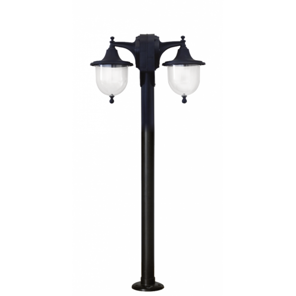 Φωτιστικό κήπου  LP-811EB 2L 100cm  Μαύρο  Heronia – 10-0327