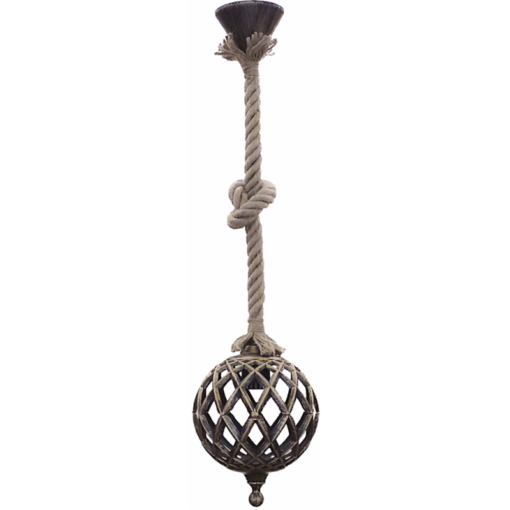 Κρεμαστό  φωτιστικό LP-520K 1L Σχοινί UT-Μπρονζέ  Heronia – 31-0160