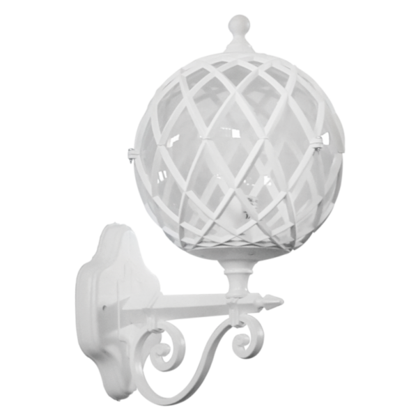 Φωτιστικό επιτοίχιο LP-530AΚ Λευκό Heronia – 07-1268