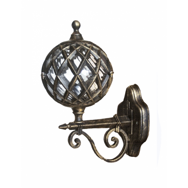 Φωτιστικό επιτοίχιο LP-520AΚ Μπρονζέ  Heronia – 07-1056